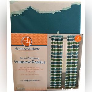 NWT Room Darkening Window Panels (2)